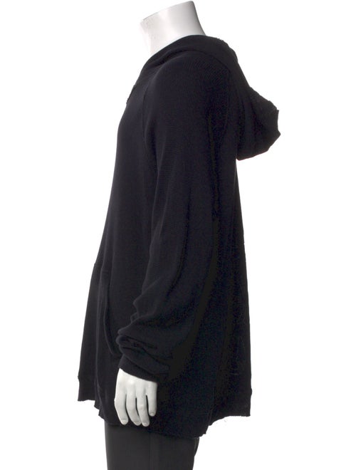 Chrome Hearts Horseshoe Thermal V-Neck Hoodie