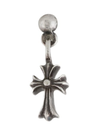 Chrome Hearts Cross Single Drop Earring