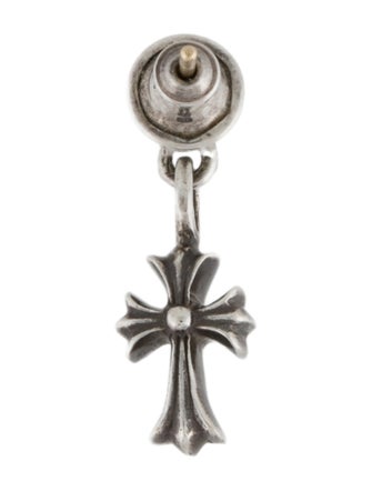 Chrome Hearts Cross Single Drop Earring