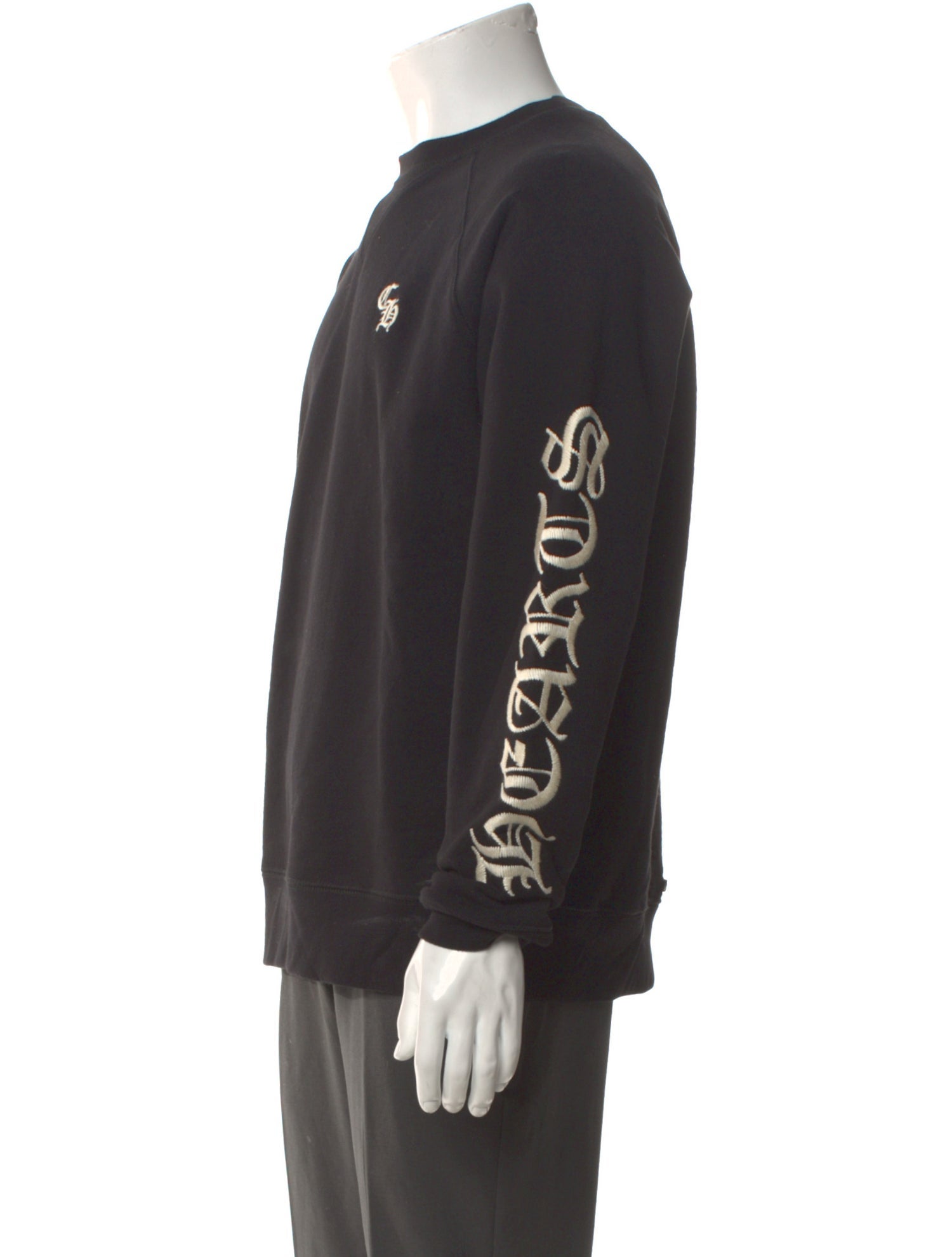 Chrome Hearts Graphic Print Crew Neck Pullover