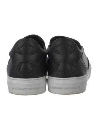 Chrome Hearts Leather Studded Accents Sneakers