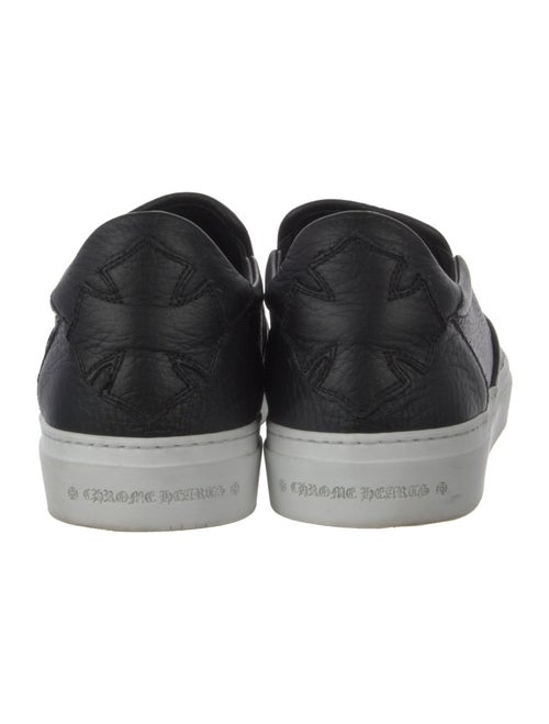 Chrome Hearts Leather Studded Accents Sneakers