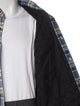 Chrome Hearts Padded Plaid Flannel Plaid Print Trucker Jacket