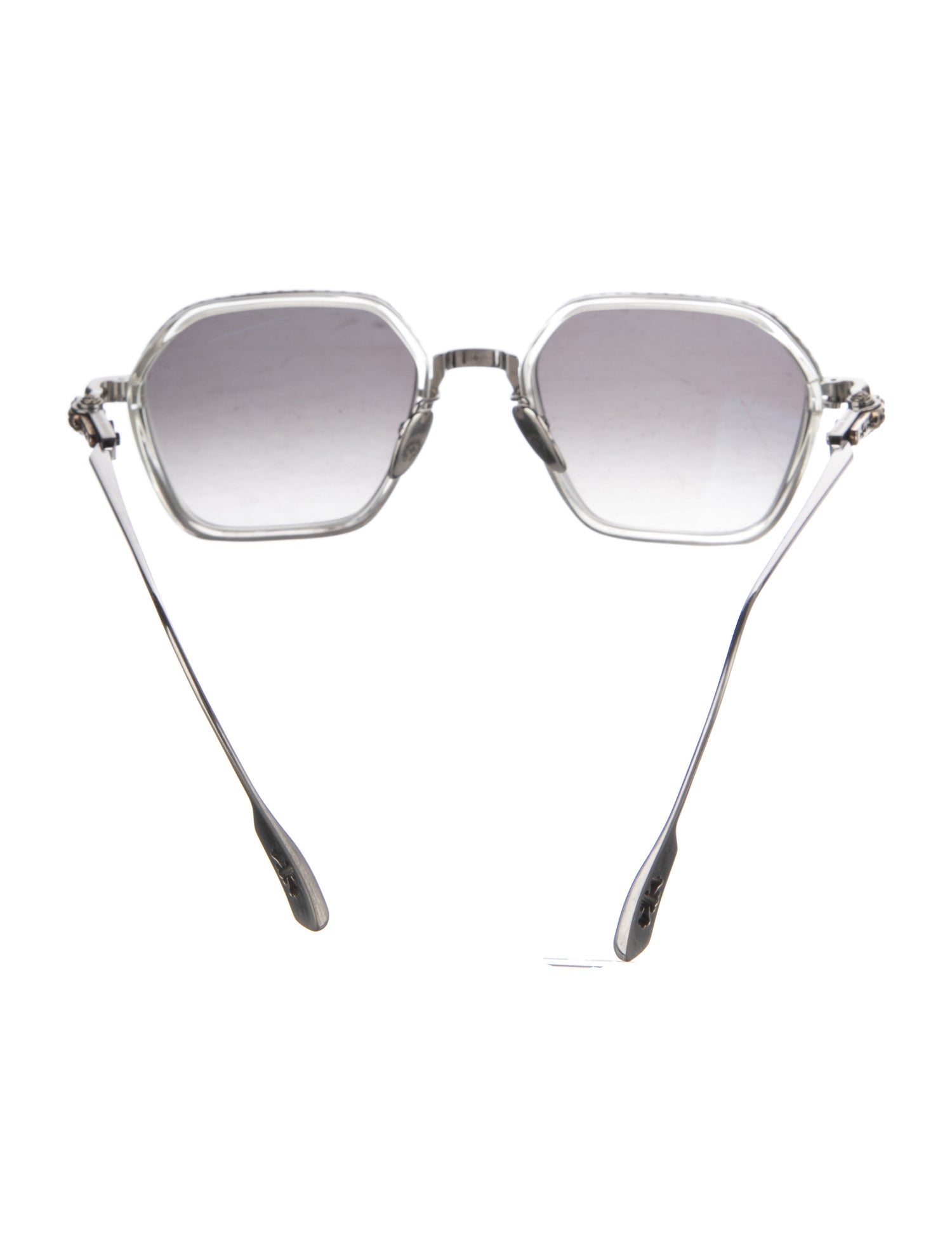 Chrome Hearts Danger Zone Square Sunglasses