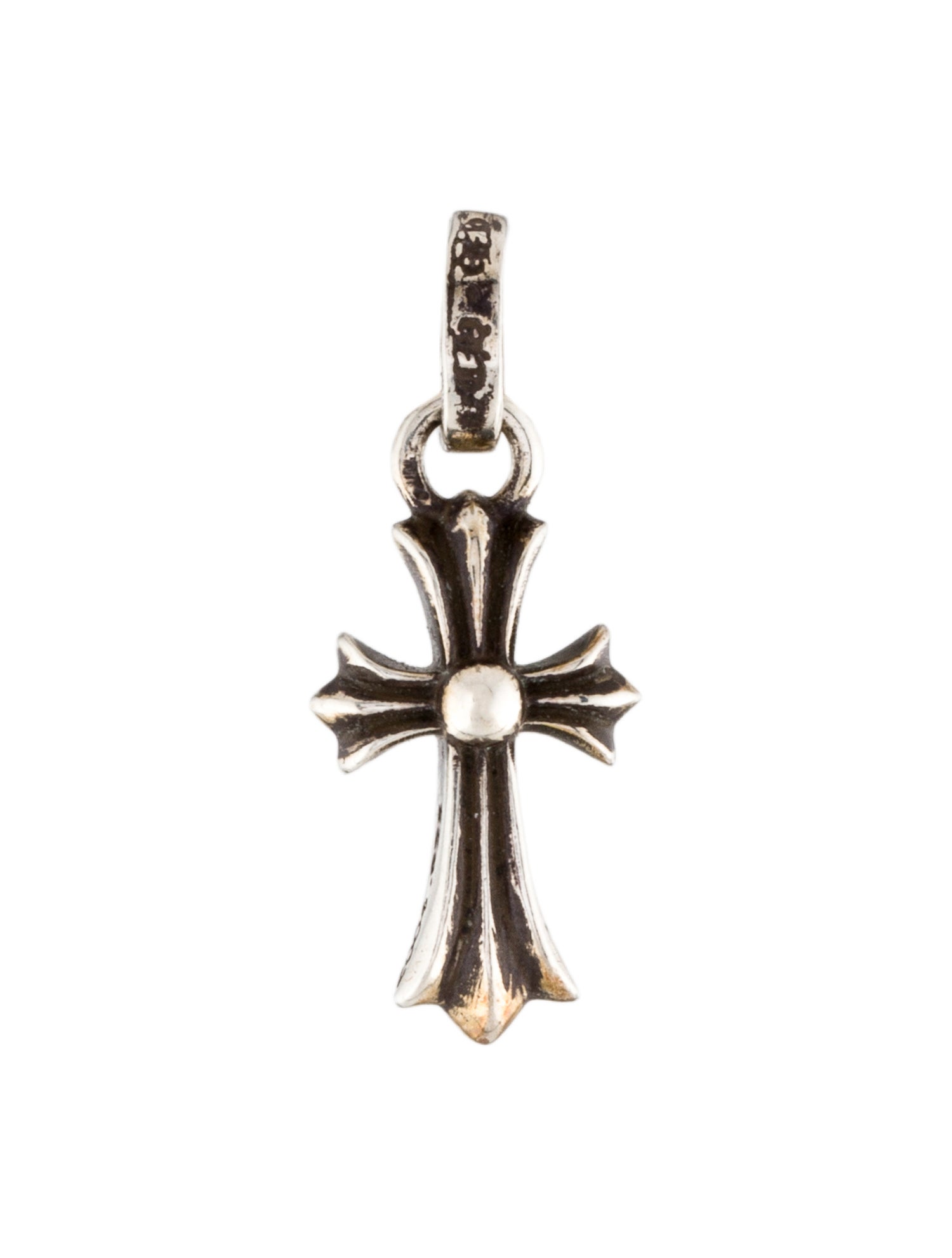 Chrome Hearts Maltese Cross Single Drop Earring