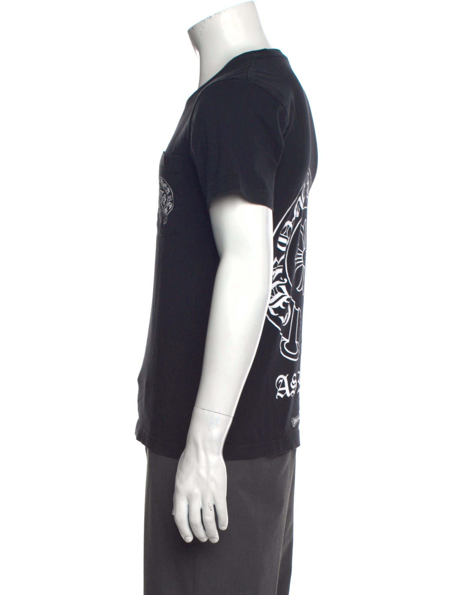 Chrome Hearts Aspen Horseshoe Graphic Print Shirt