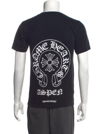 Chrome Hearts Aspen Horseshoe Graphic Print Shirt