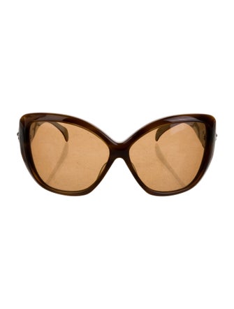 Chrome Hearts Run - Yet? Oversize Sunglasses