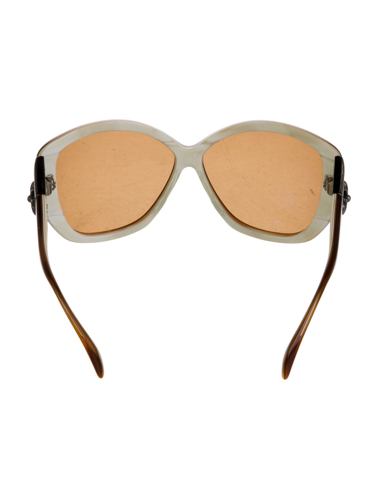 Chrome Hearts Run - Yet? Oversize Sunglasses