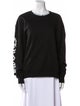 Chrome Hearts Logo Sleeve Crew Neck Sweatshirt