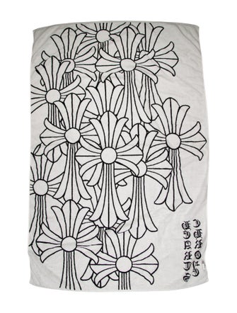 Chrome Hearts Cemetery Beach Towel