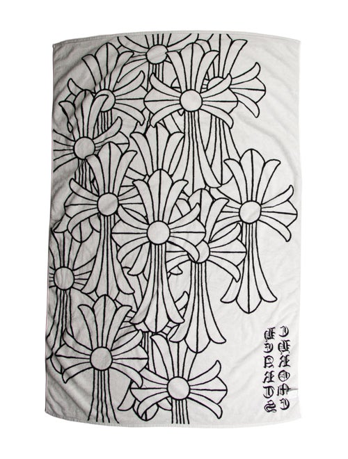 Chrome Hearts Cemetery Beach Towel