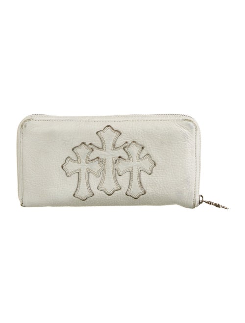Chrome Hearts Cemetery Leather Continental Wallet