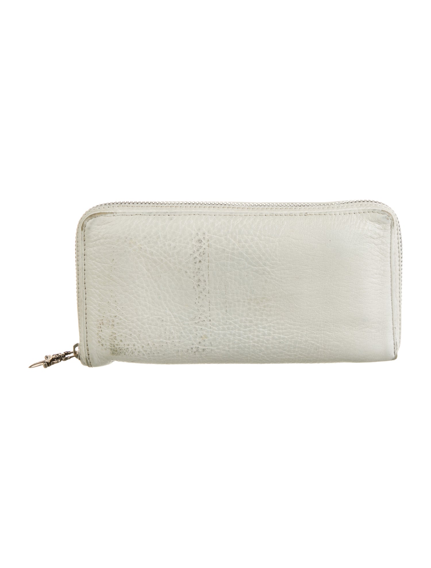 Chrome Hearts Cemetery Leather Continental Wallet