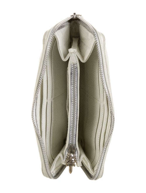 Chrome Hearts Cemetery Leather Continental Wallet