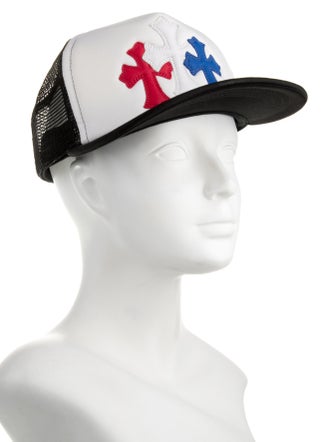 Chrome Hearts Triple Cross Trucker Hat
