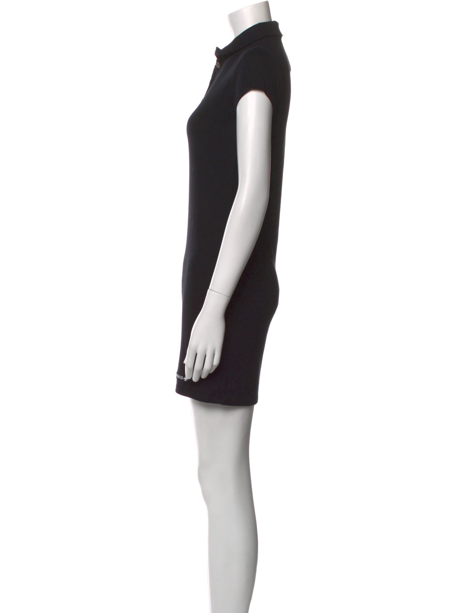 Chrome Hearts Mock Neck Mini Dress