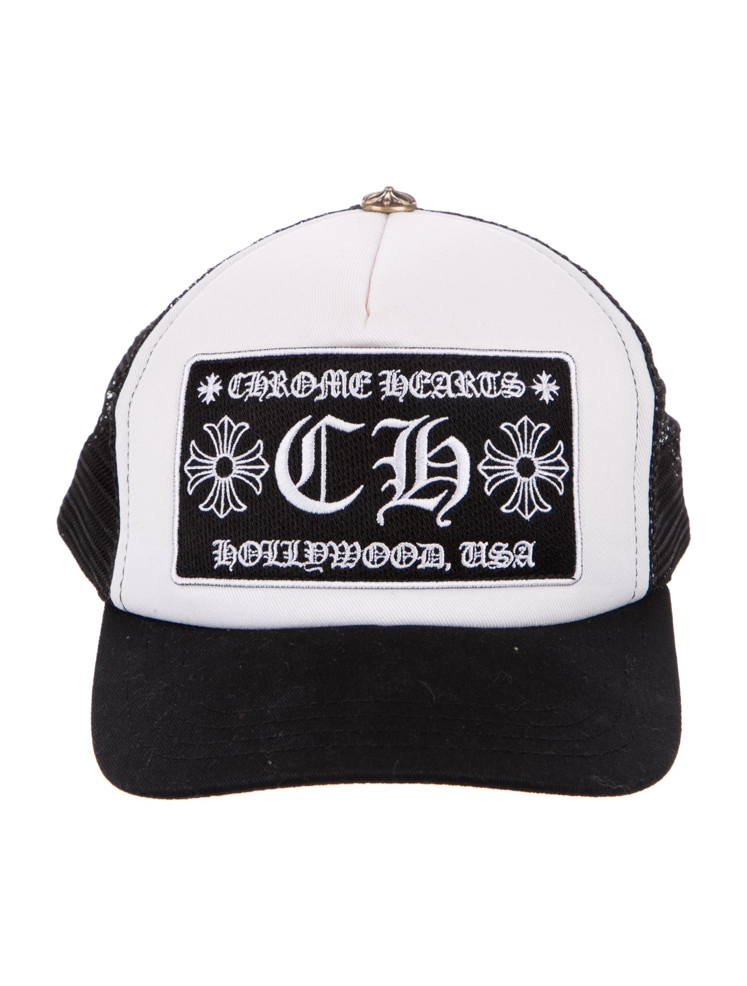 Chrome Hearts CH Logo Trucker Hat