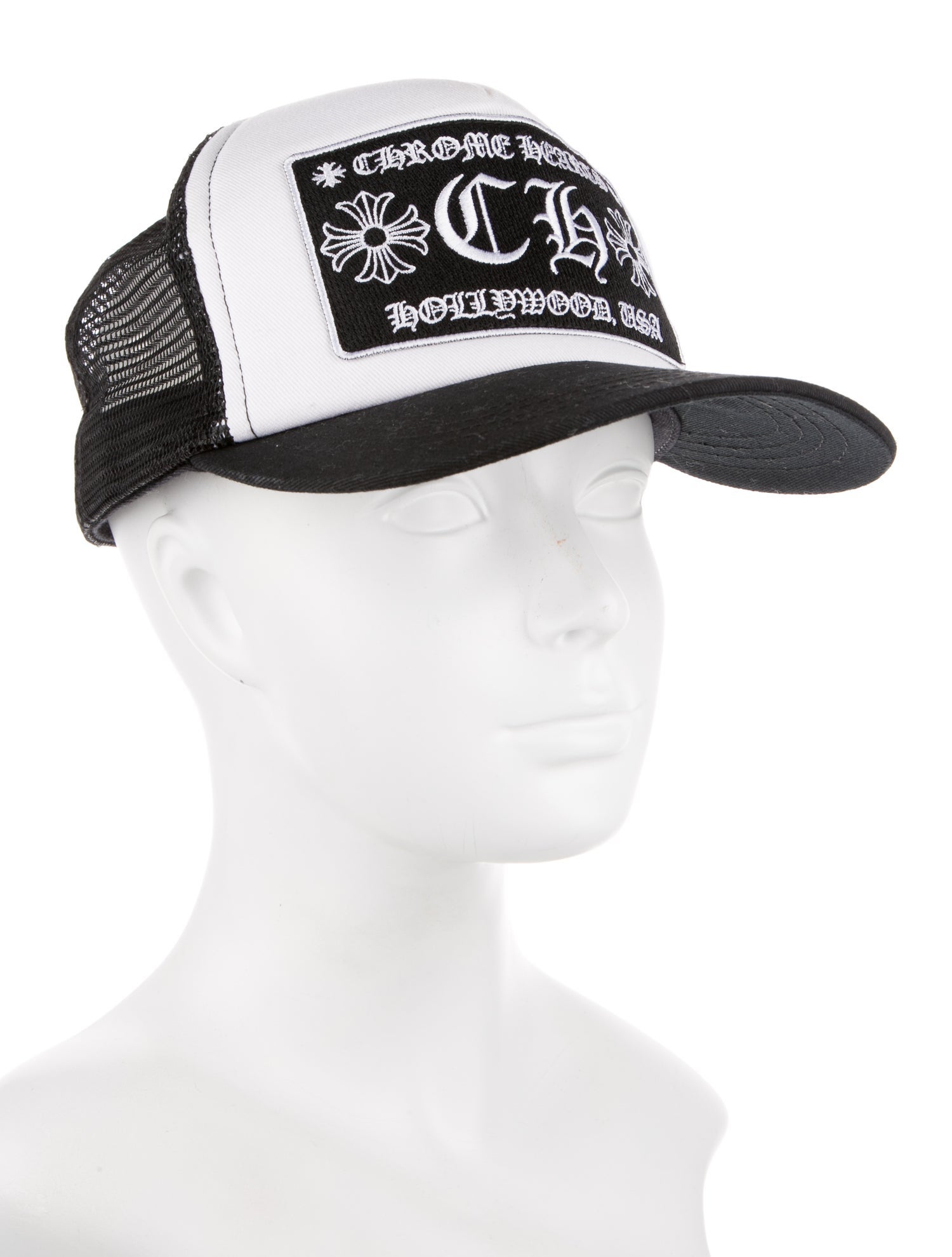 Chrome Hearts CH Logo Trucker Hat