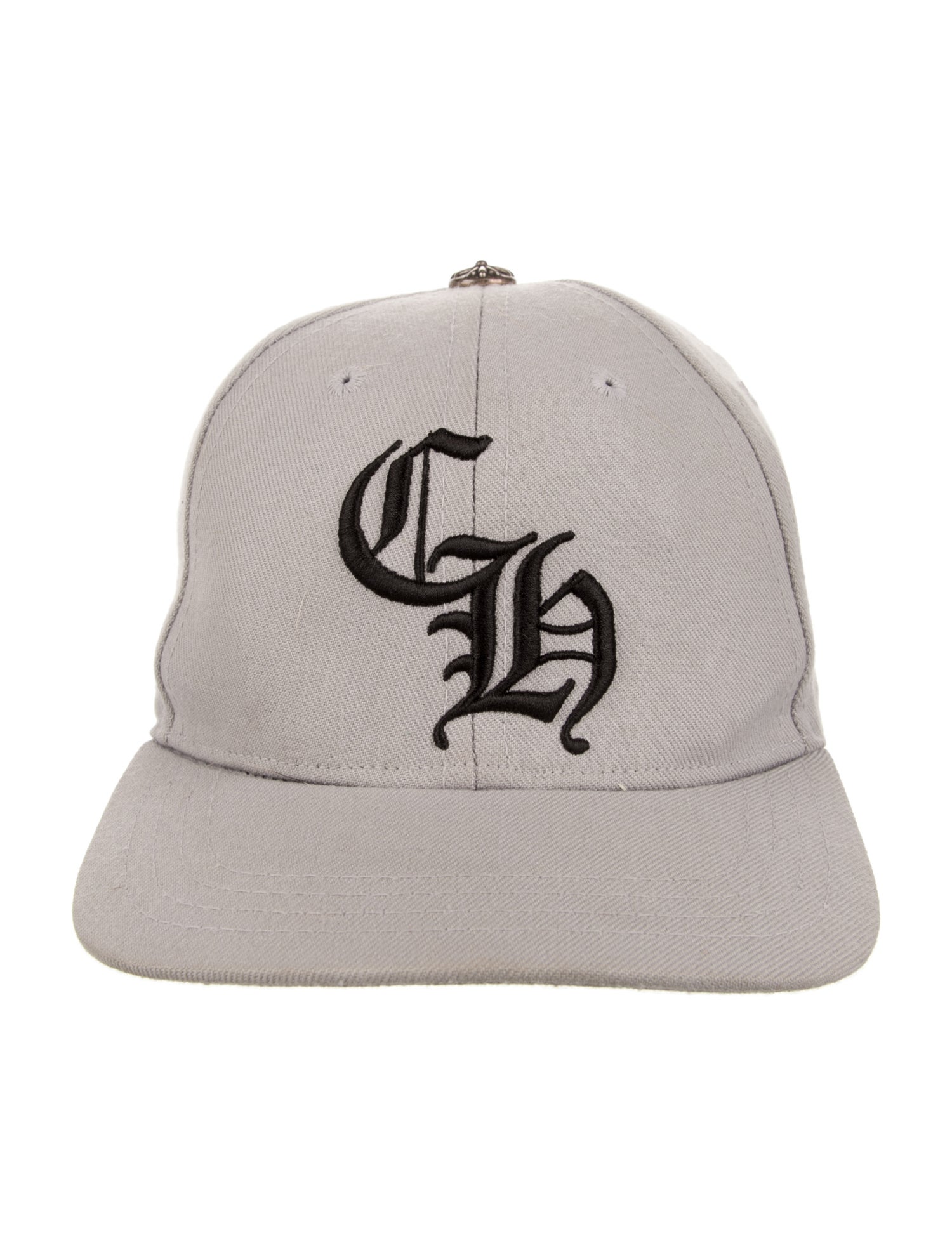 Chrome Hearts CH Logo Baseball Fitted Hat