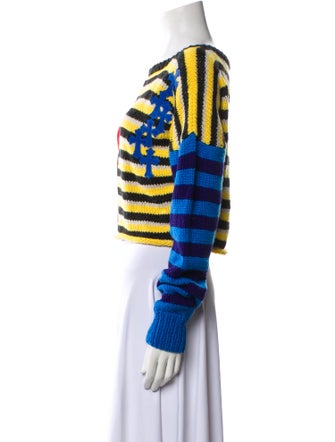 Chrome Hearts Cashmere Striped Sweater