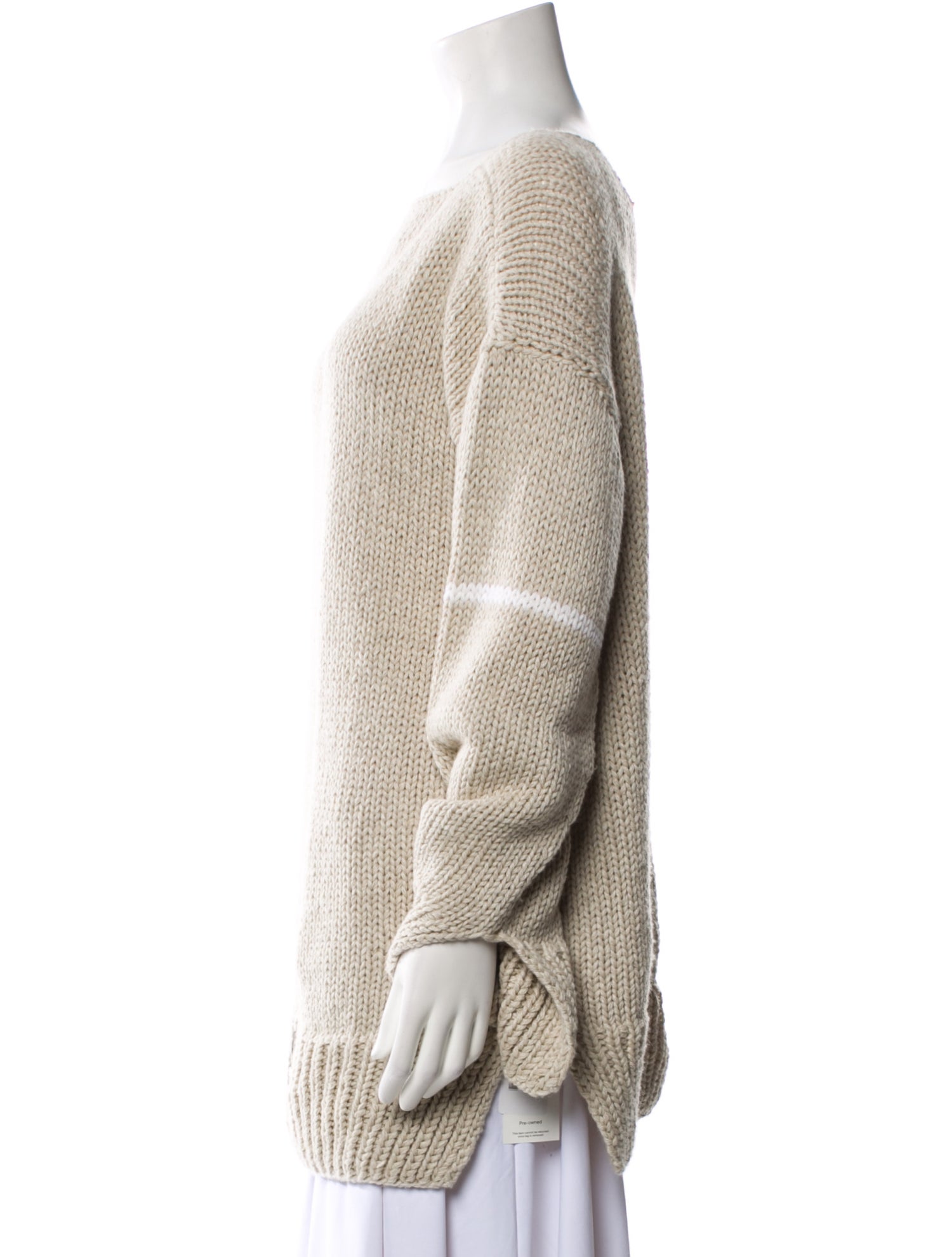 Chrome Hearts Cashmere Bateau Neckline Sweater