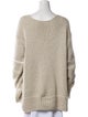 Chrome Hearts Cashmere Bateau Neckline Sweater