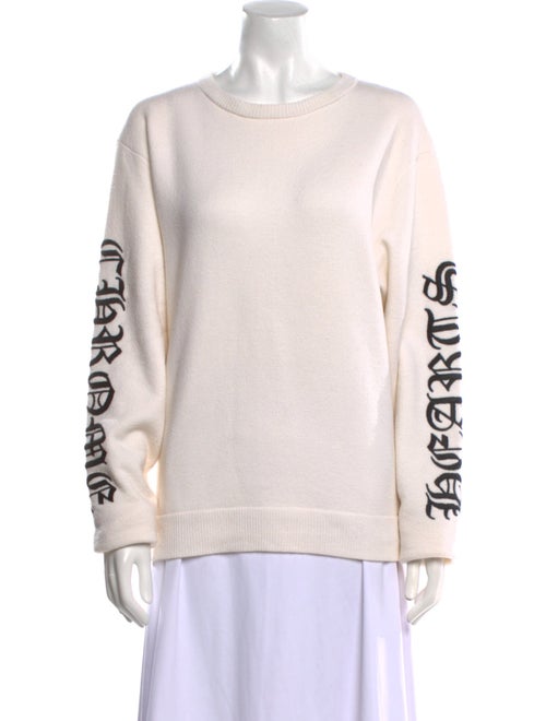 Chrome Hearts Cashmere Scoop Neck Sweater