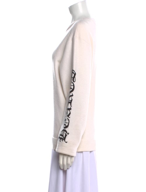 Chrome Hearts Cashmere Scoop Neck Sweater
