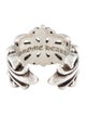 Chrome Hearts Double Floral Cross Ring