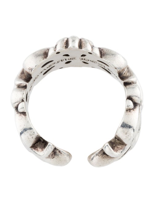 Chrome Hearts Double Floral Cross Ring