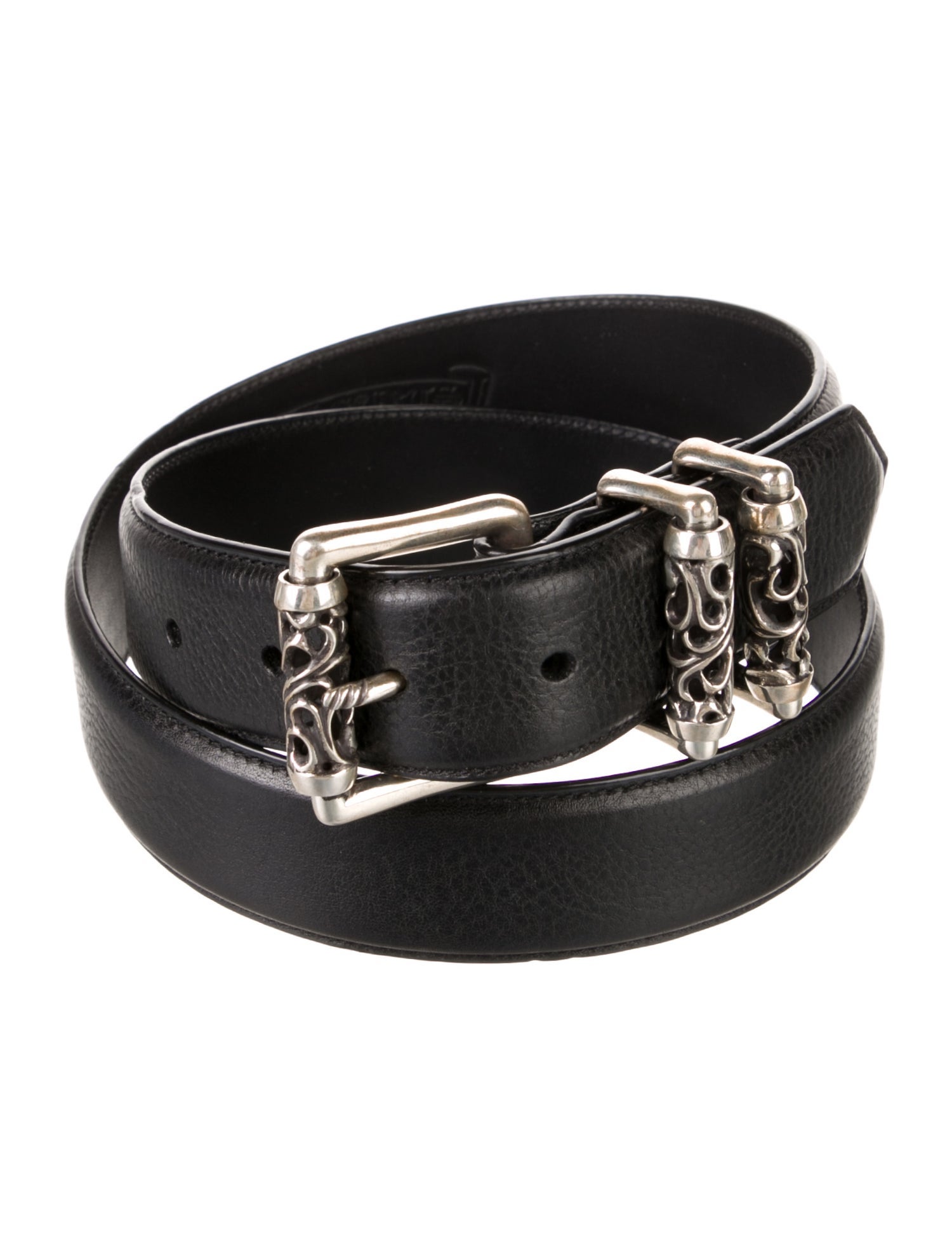 Chrome Hearts Roller Leather Belt