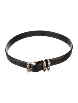 Chrome Hearts Roller Leather Belt