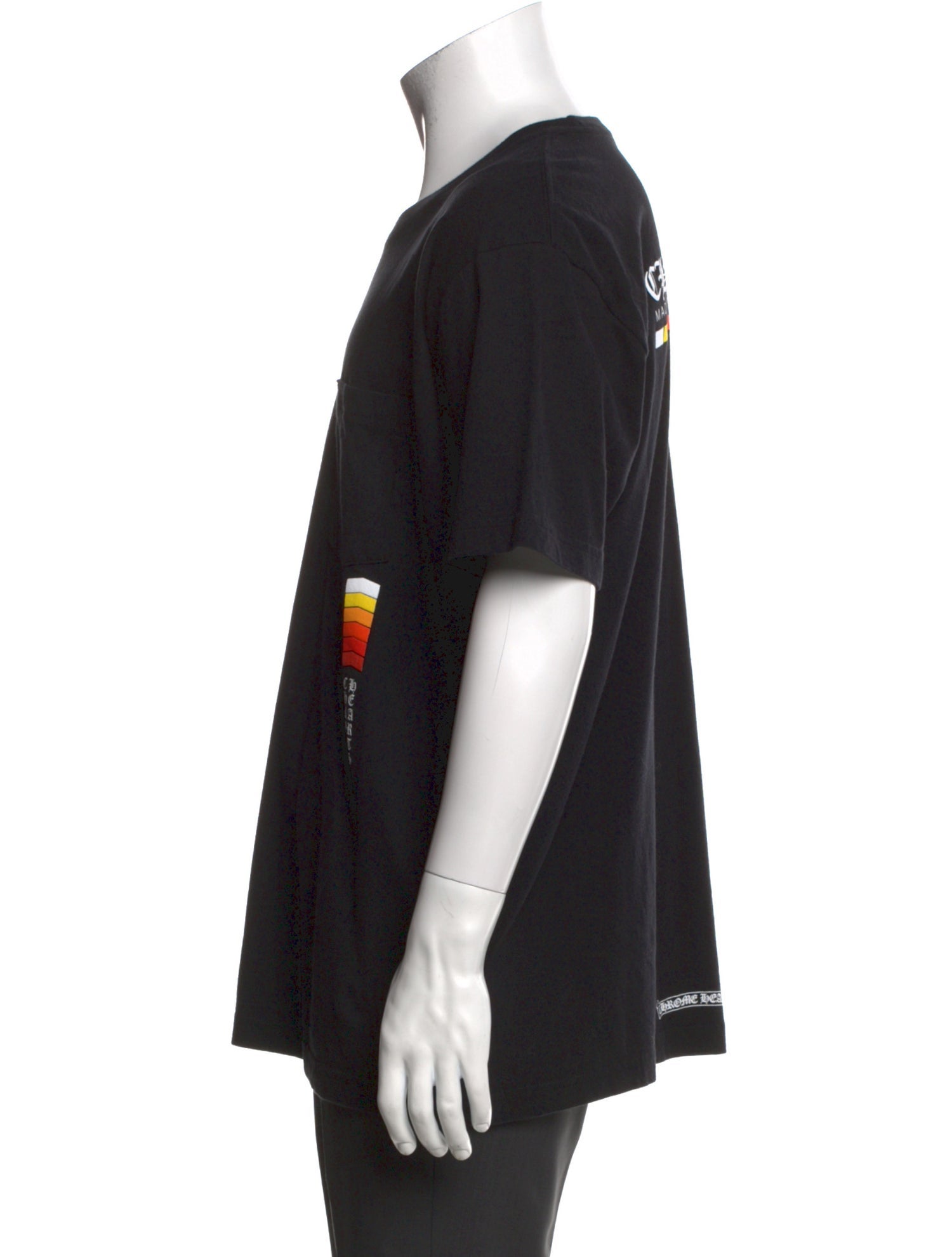 Chrome Hearts Gradient Logo Crew Neck T-Shirt