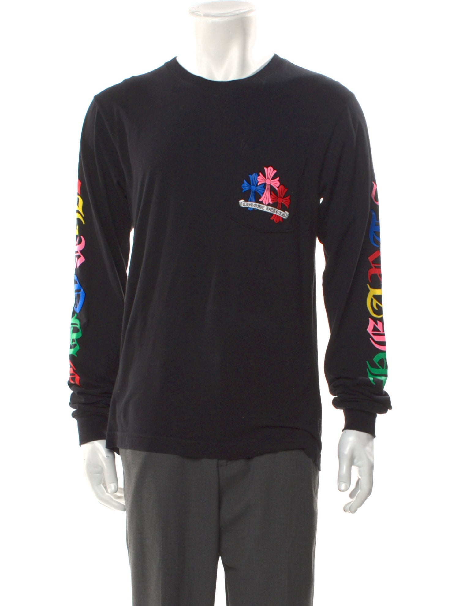 Chrome Hearts Cemetery Graphic Print T-Shirt