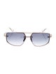 Chrome Hearts Love Rod Square Sunglasses
