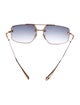 Chrome Hearts Love Rod Square Sunglasses