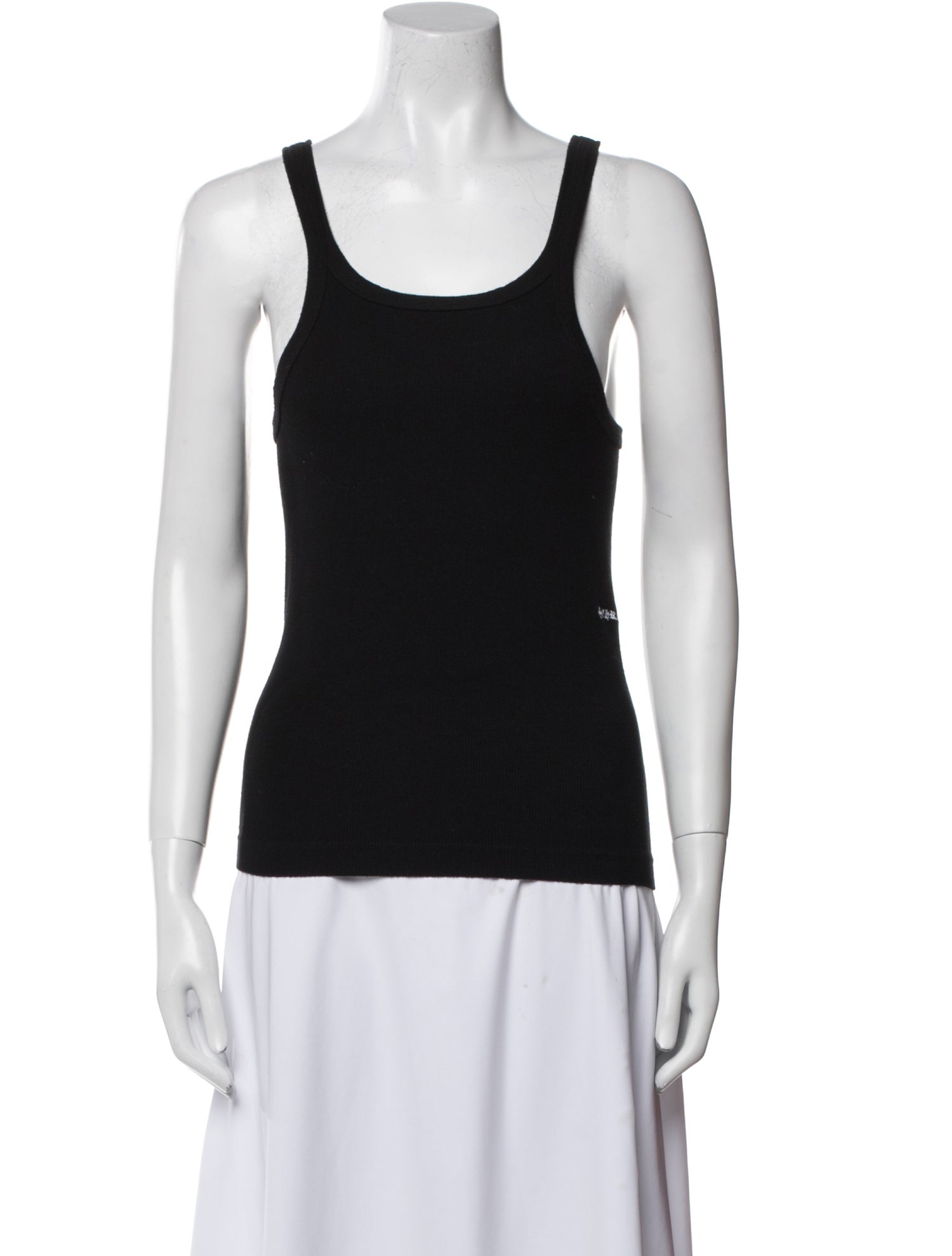 Chrome Hearts Dagger Scoop Neck Top