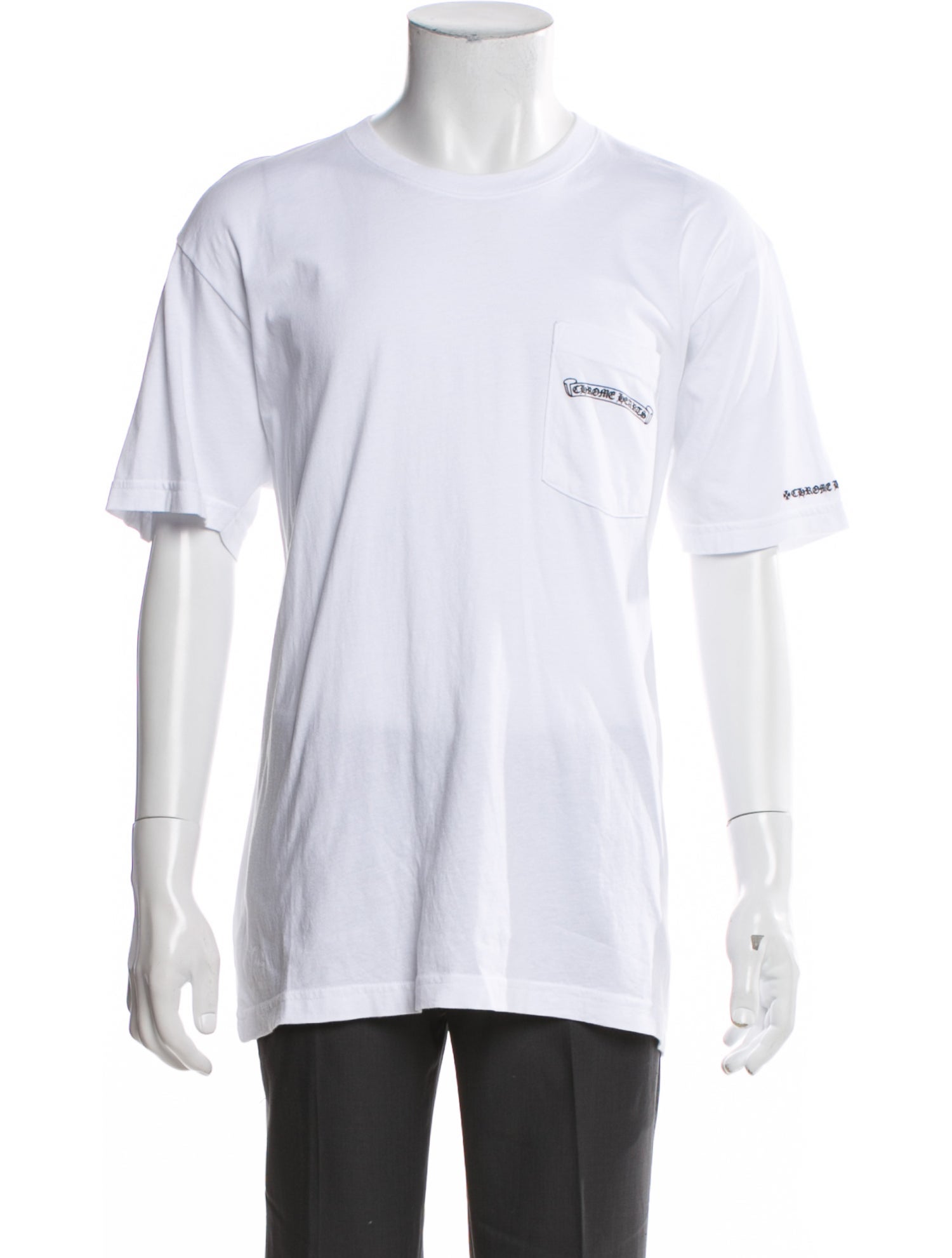 Chrome Hearts Scroll Crew Neck T-Shirt