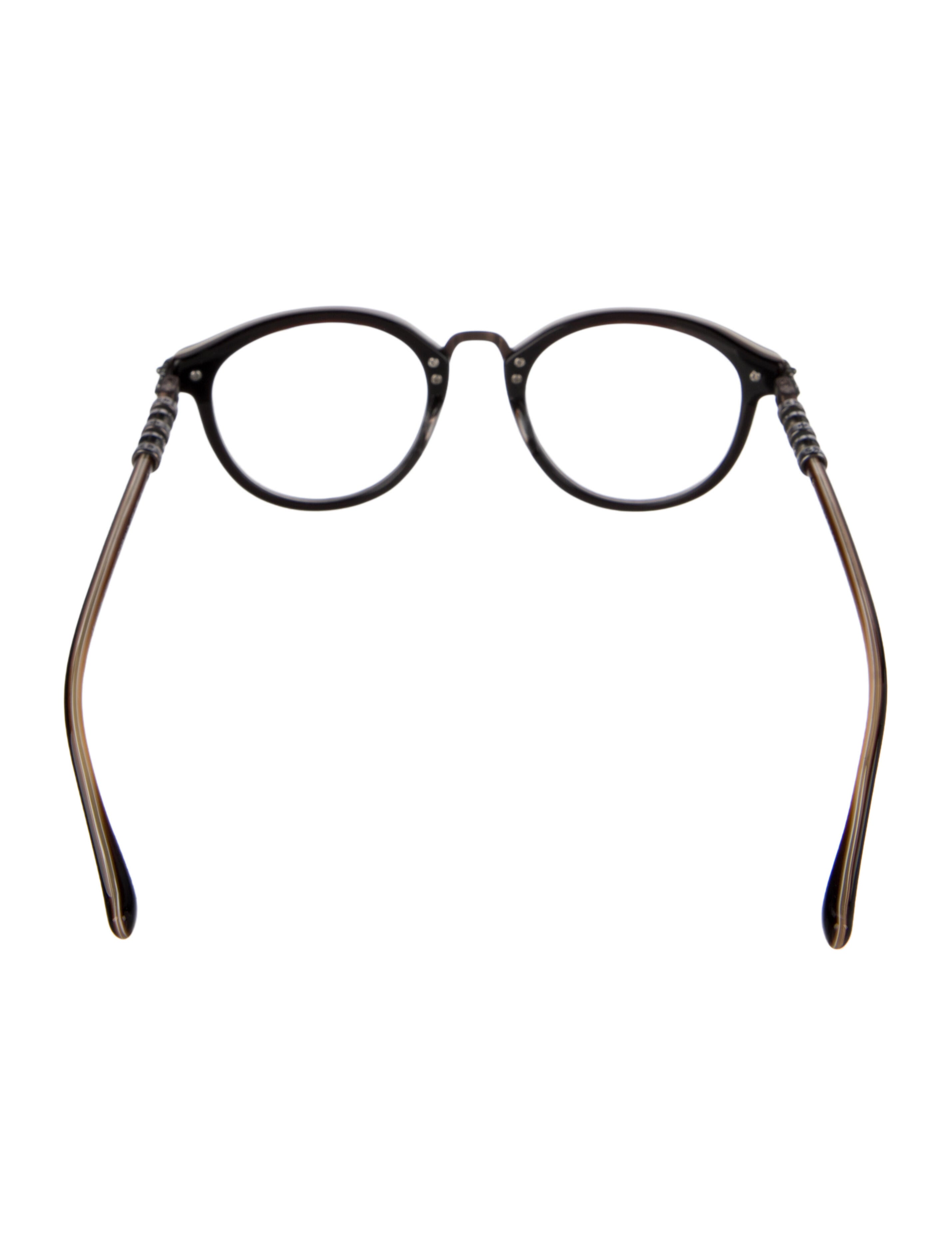 Chrome Hearts Cunning Stunt-A Round Eyeglasses