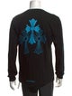 Chrome Hearts Triple Cross Graphic Print T-Shirt