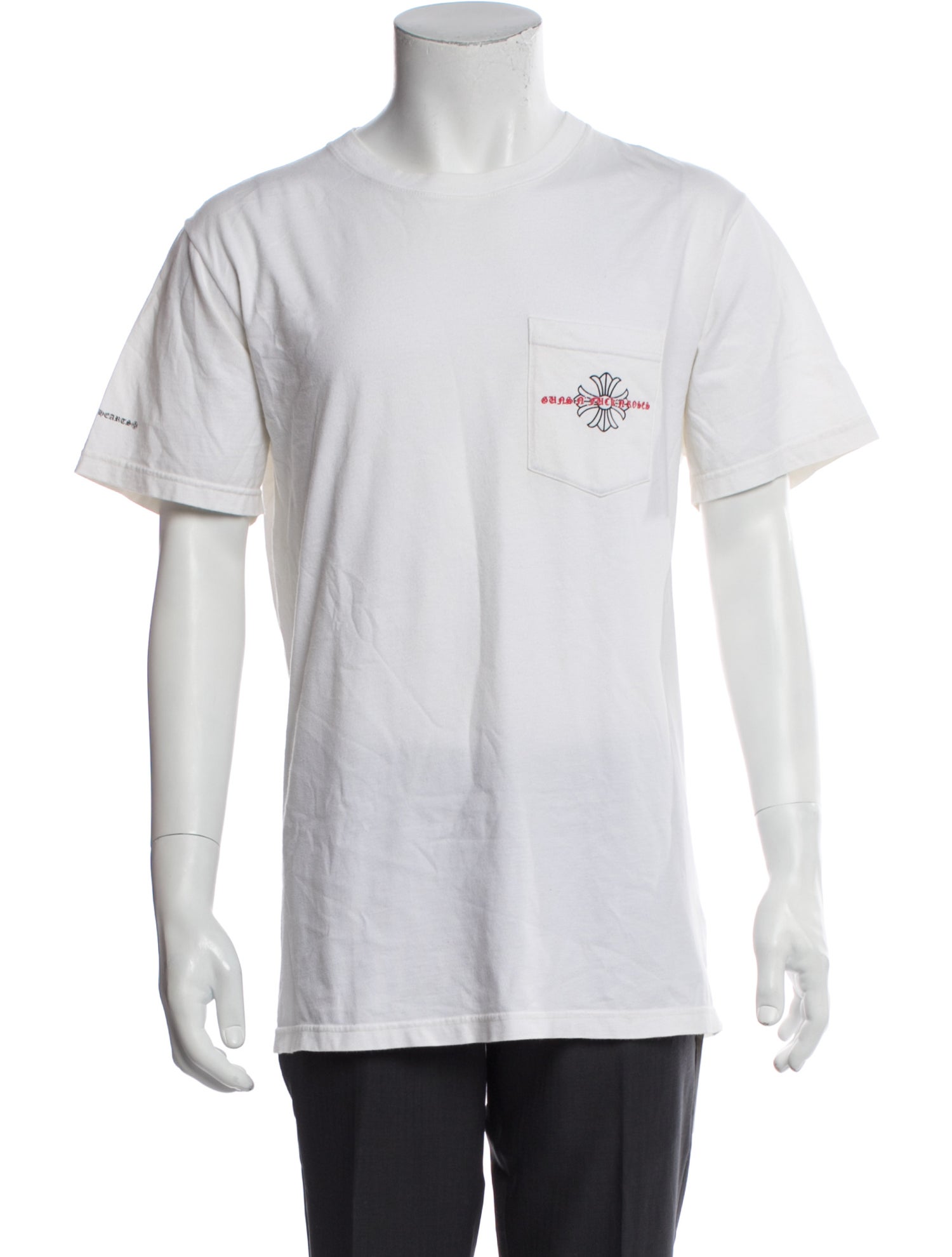 Chrome Hearts x Guns and Roses Graphic Print T-Shirt