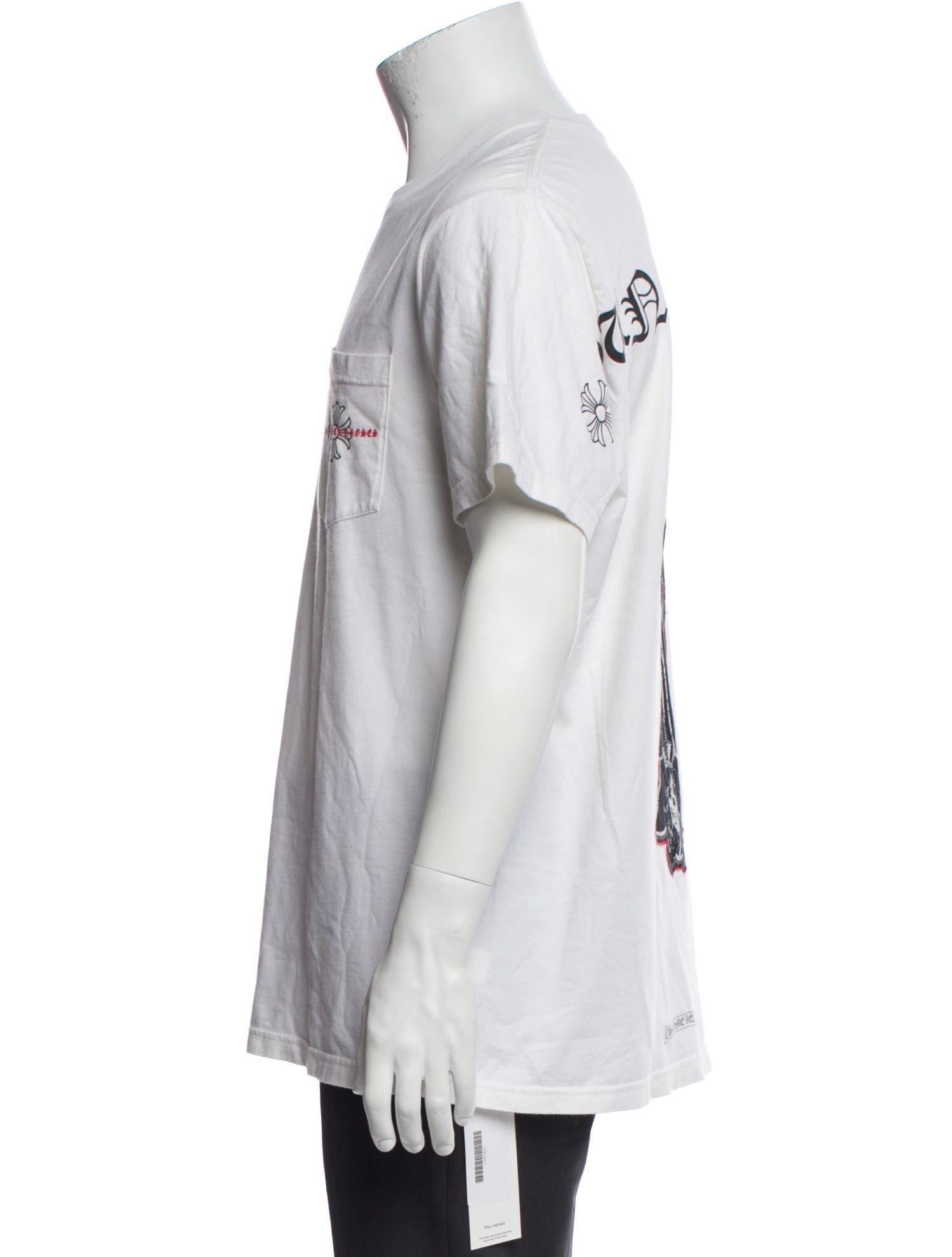 Chrome Hearts x Guns and Roses Graphic Print T-Shirt