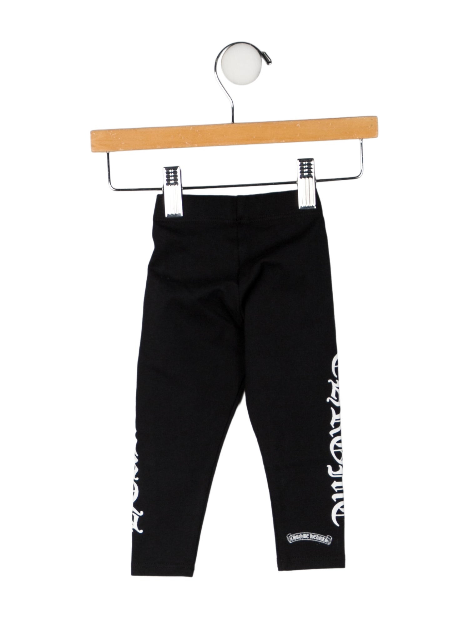 Chrome Hearts Black Logo Pants