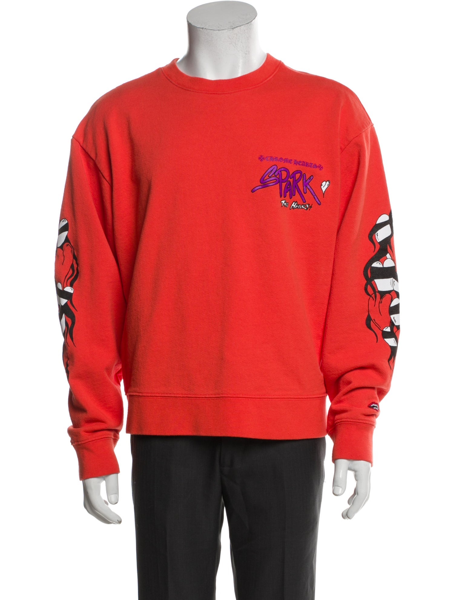 Chrome Hearts x Matty Boy 'Spark The Heart' Graphic Print Pullover