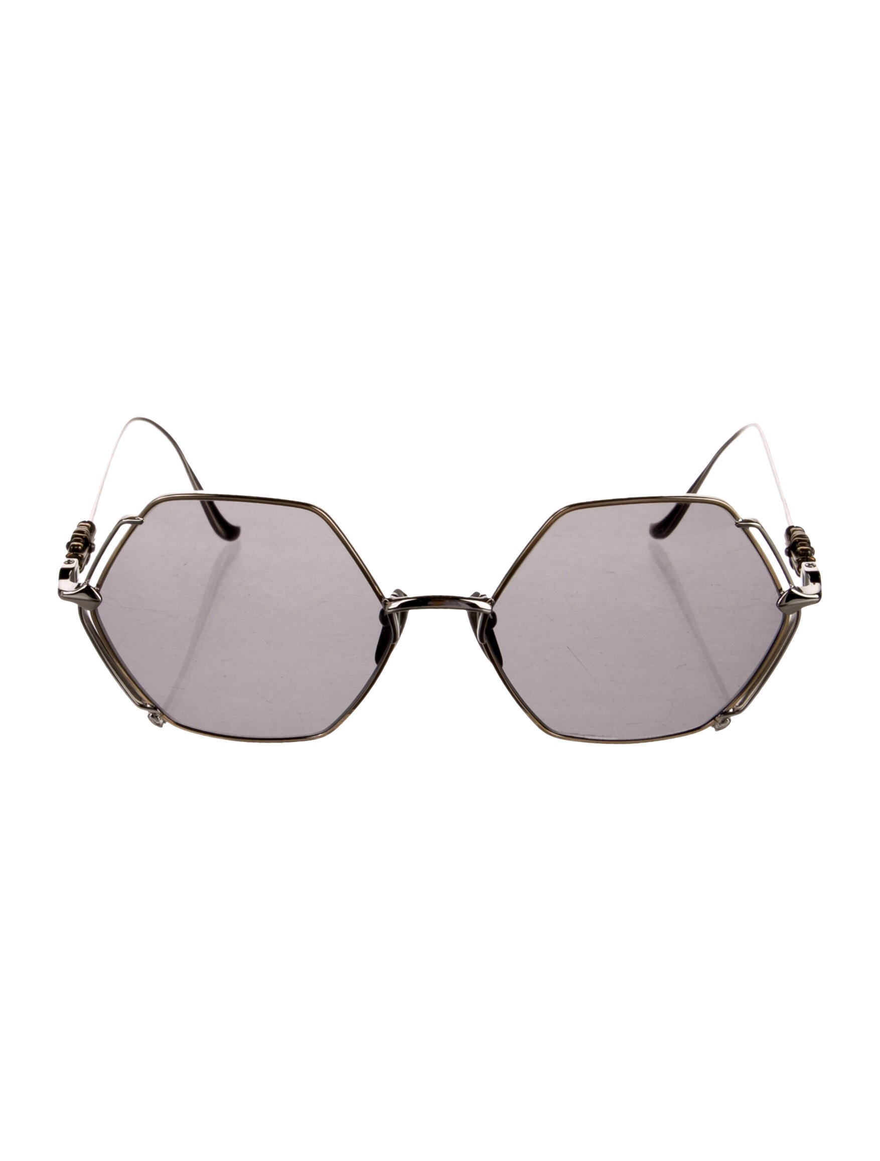 Chrome Hearts Beef Tomato Eye Glasses - Brown Sunglasses