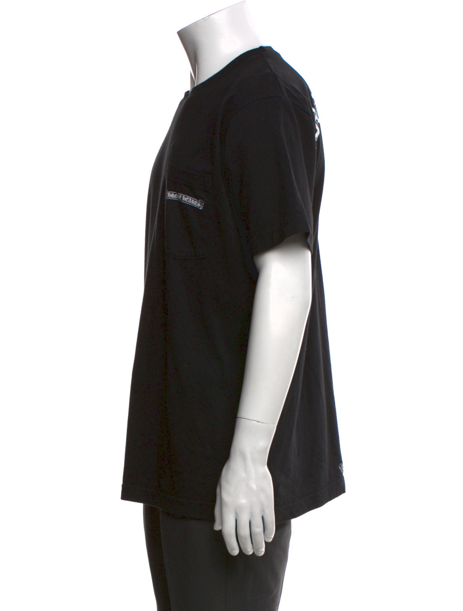 Chrome Hearts USA Scroll Logo Graphic Print T-Shirt