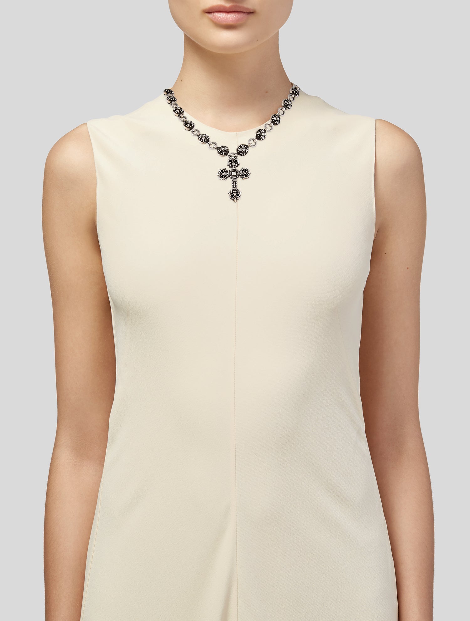 Chrome Hearts Cross Pendant Necklace