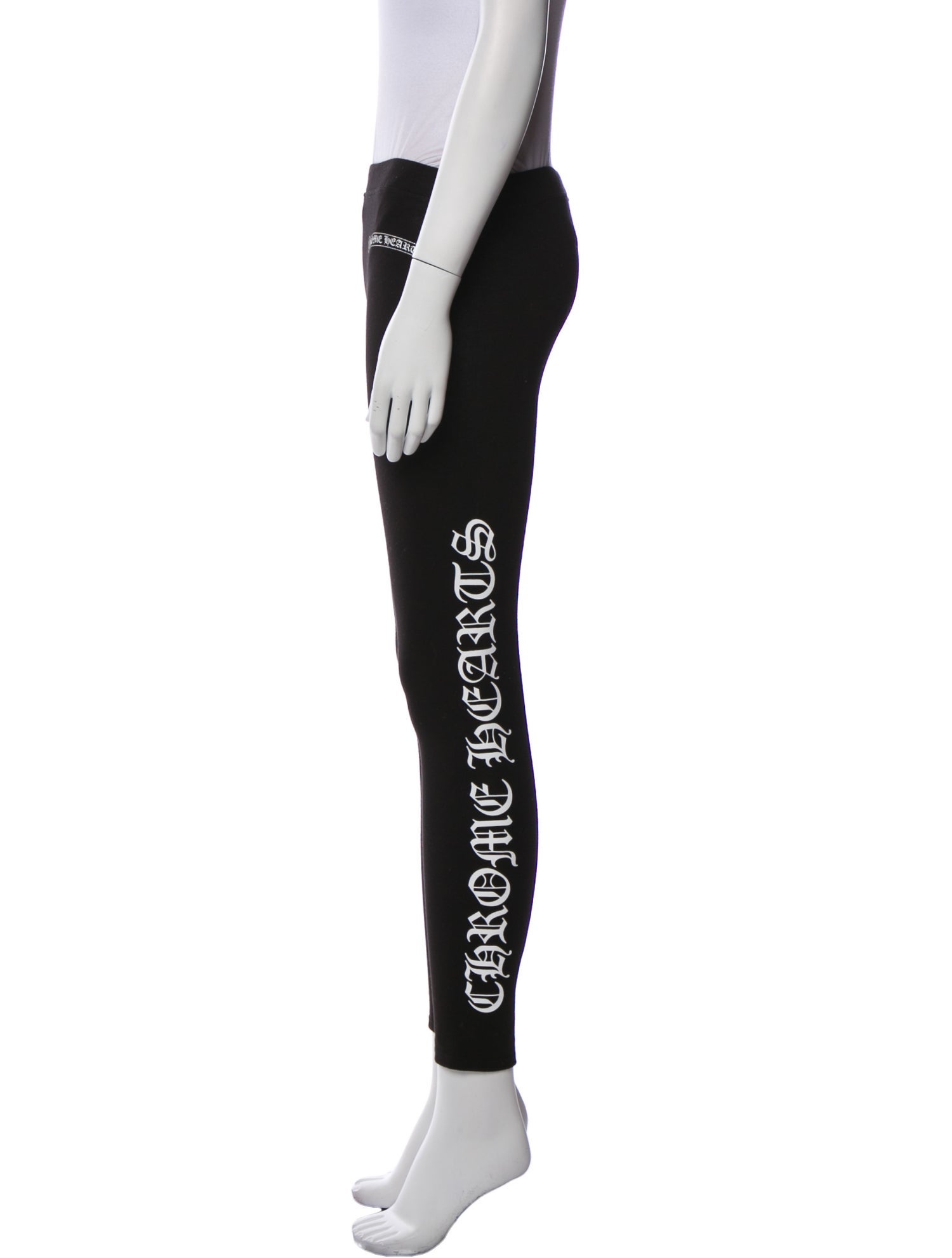 Chrome Hearts Logo Skinny Leg Pants