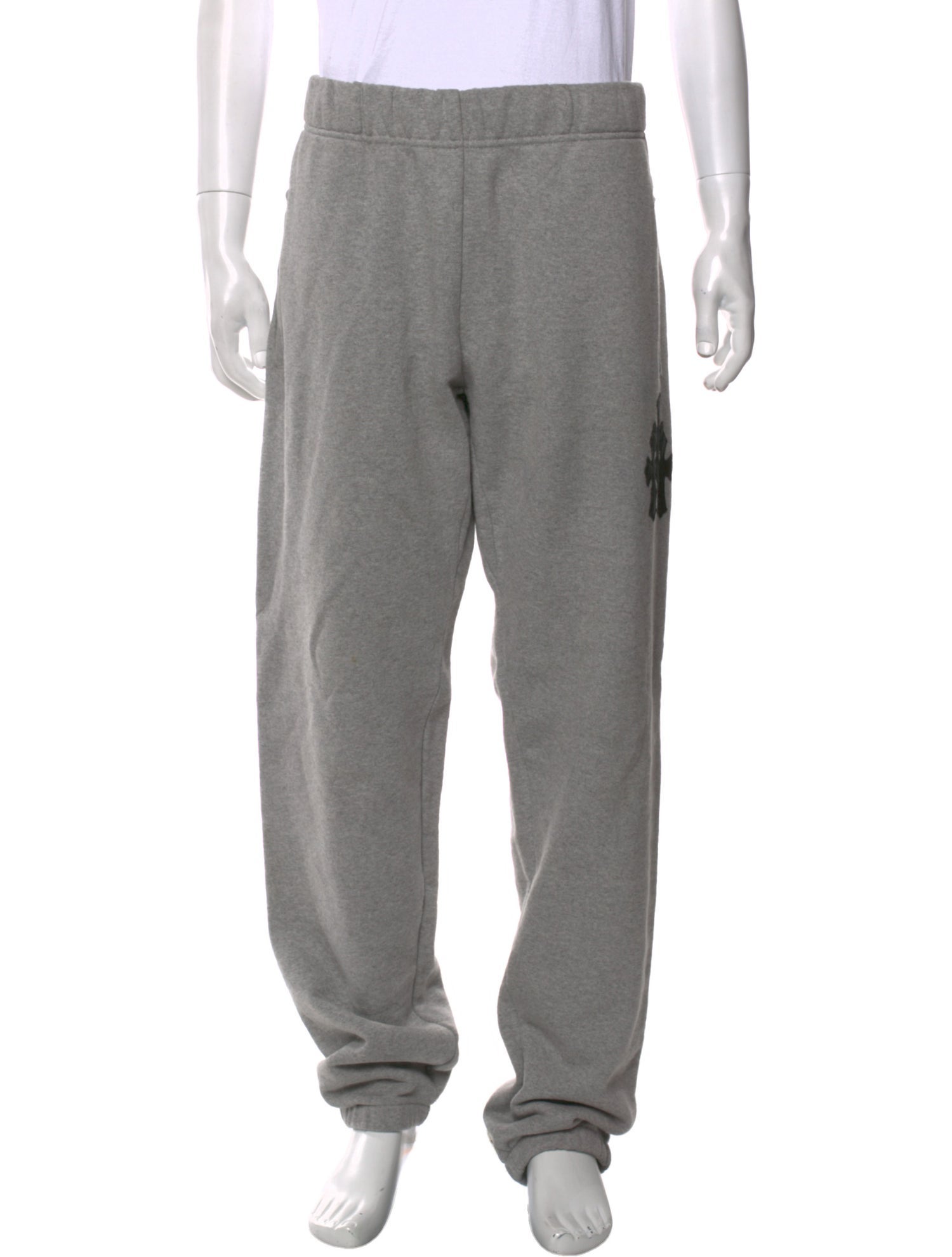 Chrome Hearts Triple Leather Cross Sweatpants